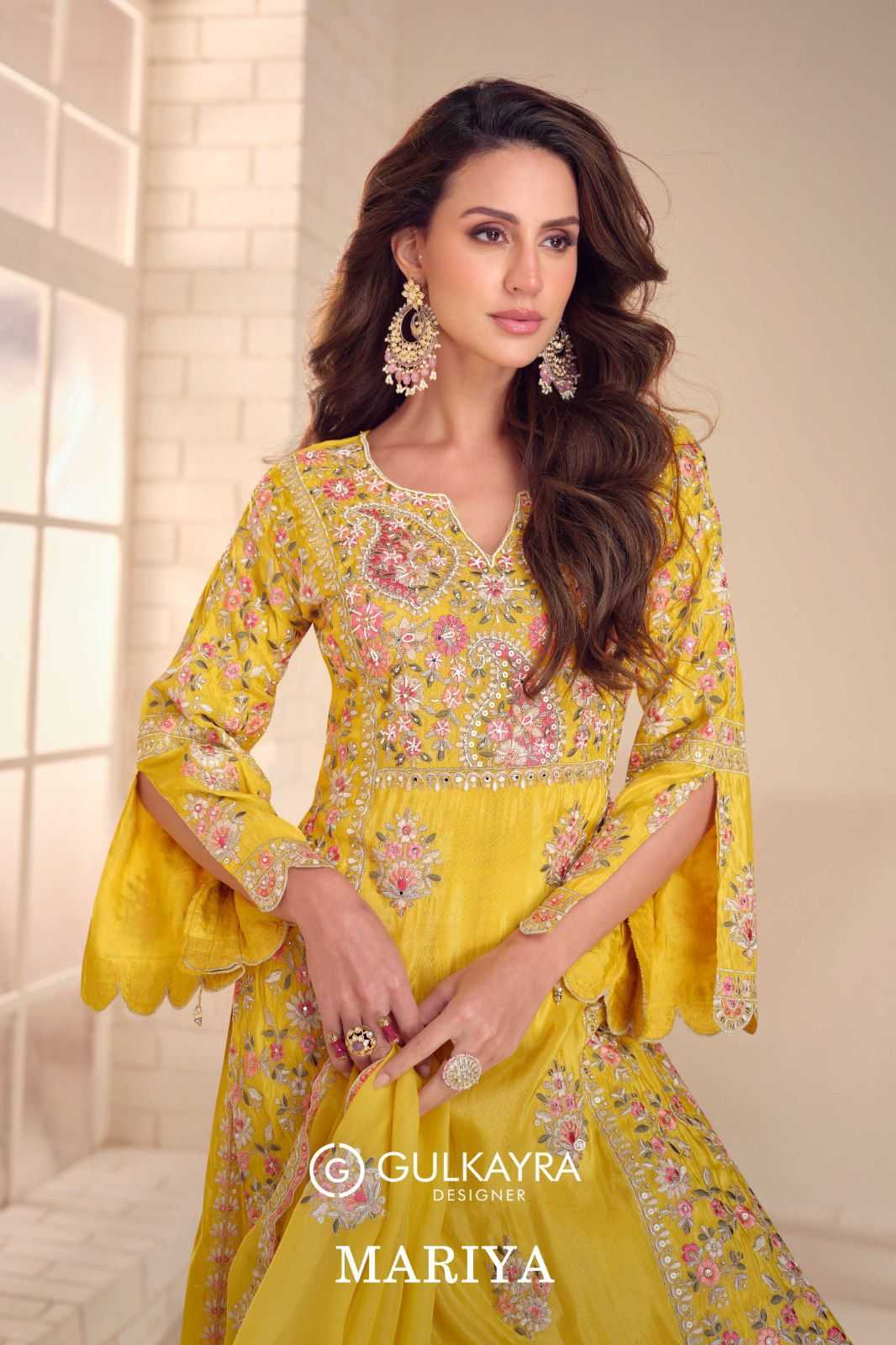 Simar silk  Embroidery Designer Suits Collections